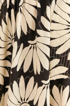 Farm Rio Black Copacabana Bow Midi Skirt 11 Farm Rio Black Copacabana Bow Midi Skirt -Farm Rio 311375 06