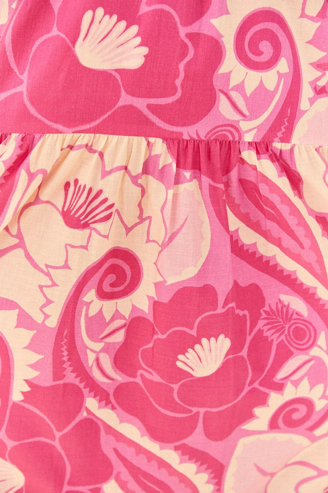 Pink Tropical Groove Maxi Dress 5 Pink Tropical Groove Maxi Dress - Image 5