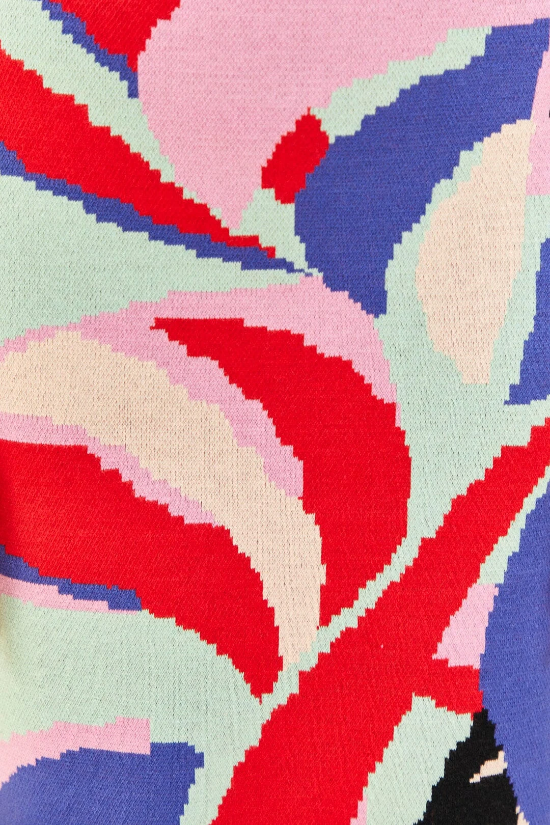 Farm Rio Colorful Monstera Knit Dress 4 Farm Rio Colorful Monstera Knit Dress - Image 4