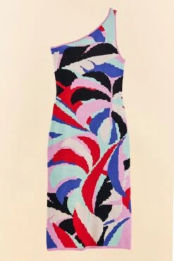 Farm Rio Colorful Monstera Knit Dress 9 Farm Rio Colorful Monstera Knit Dress -Farm Rio 311550 05