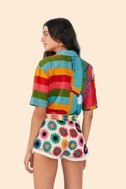Farm Rio Multi Circles Crochet Shorts -Farm Rio 311562 03