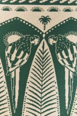 Farm Rio Off-White Macaw Elegance Knit Dress 6 Farm Rio Off-White Macaw Elegance Knit Dress -Farm Rio 311564 04