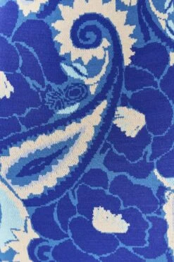 Farm Rio Blue Tropical Groove Knit Midi Dress -Farm Rio 311574 05