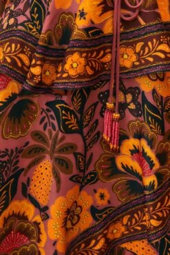 Farm Rio Blush Garden Bloom Maxi Dress 12 Farm Rio Blush Garden Bloom Maxi Dress -Farm Rio 312002 06