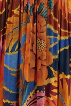 Farm Rio Vintage Wave Long Sleeve Maxi Dress 14 Farm Rio Vintage Wave Long Sleeve Maxi Dress -Farm Rio 312218 07