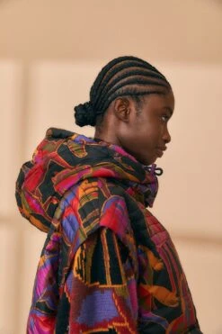 Farm Rio Black Wild Horses Reversible Puffer Jacket 16 Farm Rio Black Wild Horses Reversible Puffer Jacket -Farm Rio 312503 05