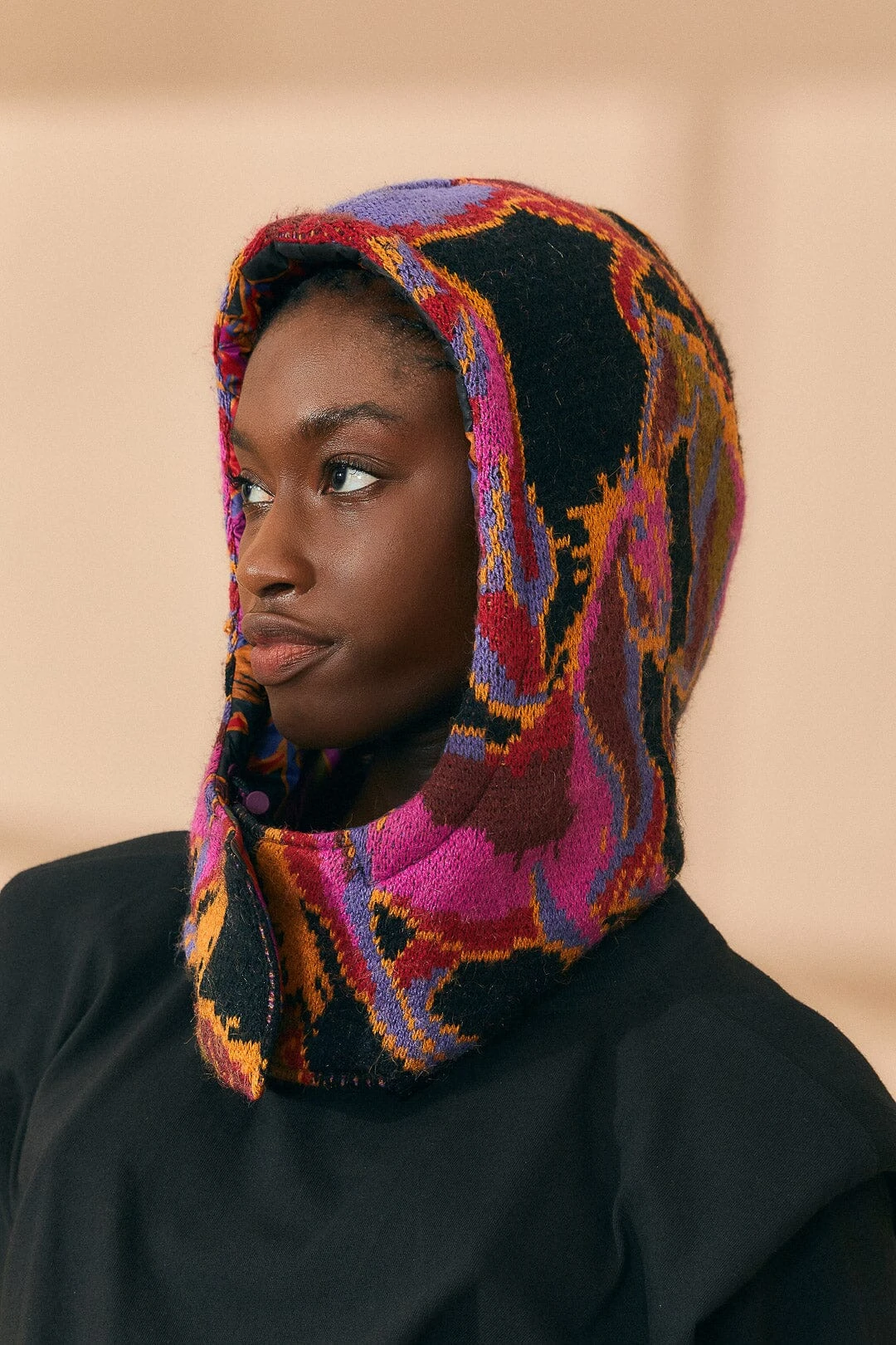 Farm Rio Black Wild Horses Reversible Puffer Jacket 6 Farm Rio Black Wild Horses Reversible Puffer Jacket - Image 6