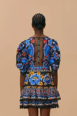 Farm Rio Black Ainika Sparkle Mini Skirt -Farm Rio 312546 04