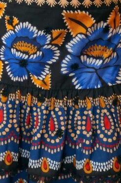 Farm Rio Black Ainika Sparkle Mini Skirt -Farm Rio 312546 05