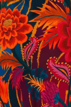 Farm Rio Vintage Wave Multicolor Lenzing™ Ecovero™ Viscose Maxi Dress 10 Farm Rio Vintage Wave Multicolor Lenzing™ Ecovero™ Viscose Maxi Dress -Farm Rio 312607 05