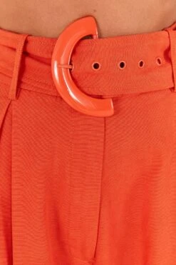 Farm Rio Orange Tailored Pants 8 Farm Rio Orange Tailored Pants -Farm Rio 312657 04