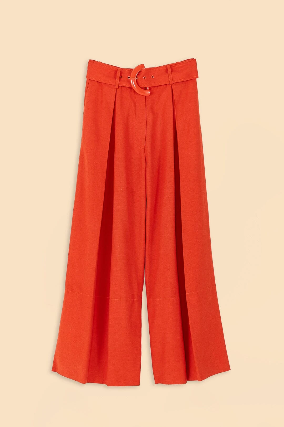 Farm Rio Orange Tailored Pants 5 Farm Rio Orange Tailored Pants - Image 5