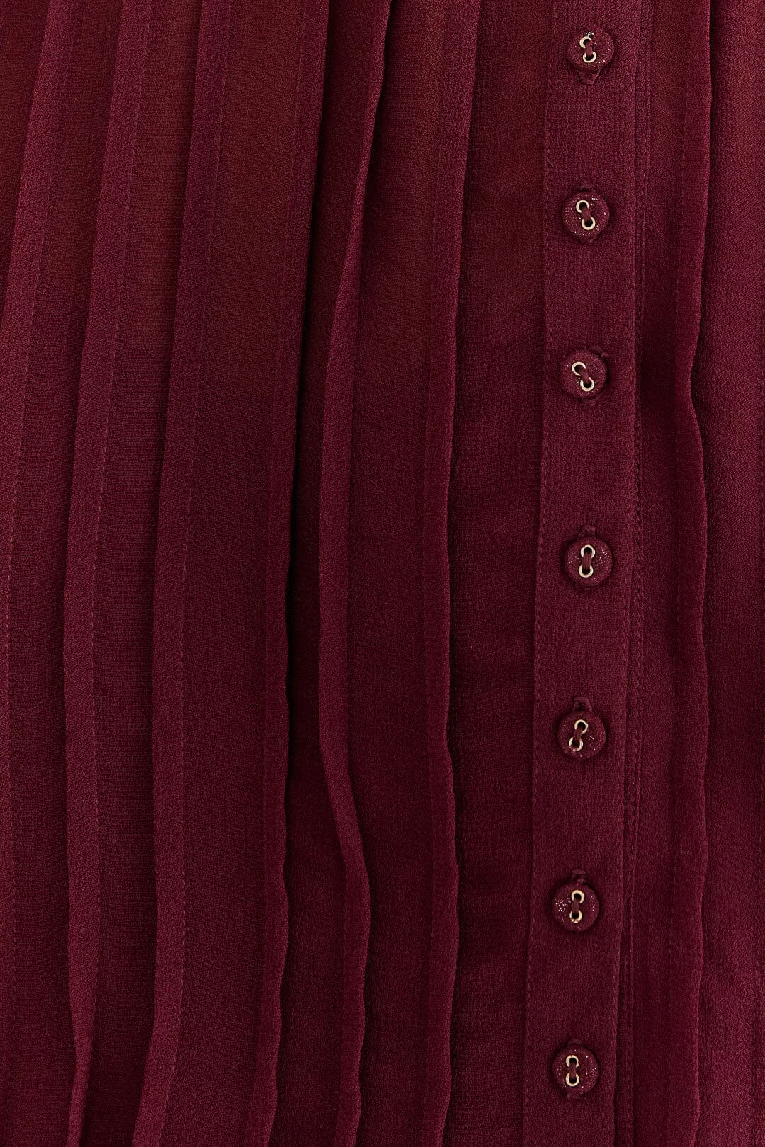 Farm Rio Burgundy Ruffle Blouse 5 Farm Rio Burgundy Ruffle Blouse - Image 5