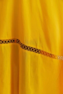 Farm Rio Yellow Sleeveless Maxi Dress 9 Farm Rio Yellow Sleeveless Maxi Dress -Farm Rio 313606 05