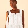 Farm Rio Off-White Laces Blouse