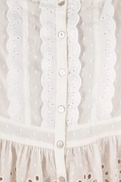 Farm Rio Off-White Laces Blouse 6 Farm Rio Off-White Laces Blouse -Farm Rio 313617 03