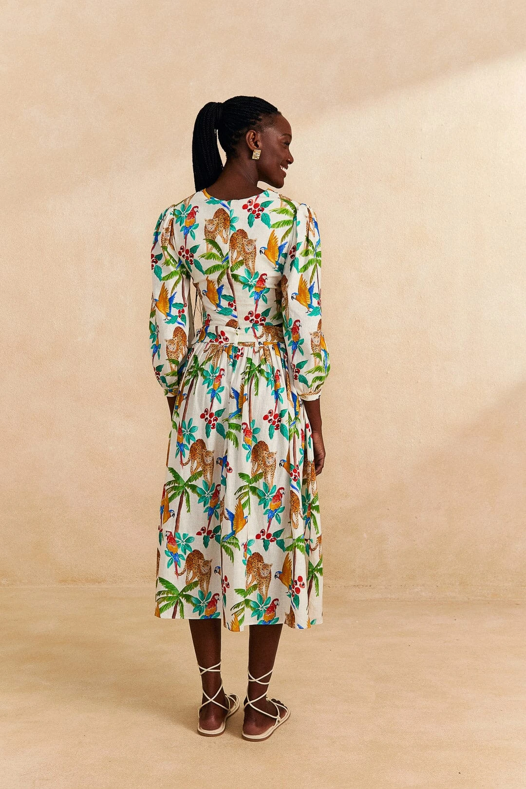 Farm Rio Tropical Paradise Midi Skirt 4 Farm Rio Tropical Paradise Midi Skirt - Image 4