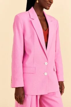 Farm Rio Pink Blazer 7 Farm Rio Pink Blazer -Farm Rio 313633 03
