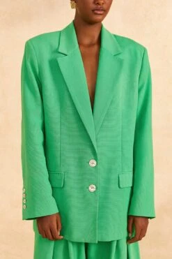 Farm Rio Bright Green Blazer 8 Farm Rio Bright Green Blazer -Farm Rio 313634 03