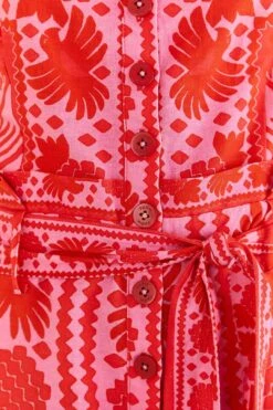 Farm Rio Red Jungle Scarf Romper 10 Farm Rio Red Jungle Scarf Romper -Farm Rio 313677 05