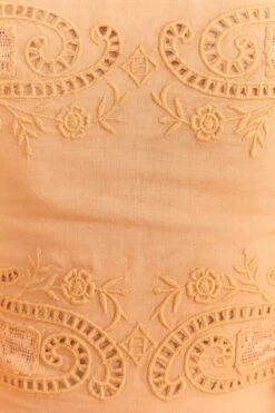 Farm Rio Dark Sand Lace Blouse -Farm Rio 313679 05