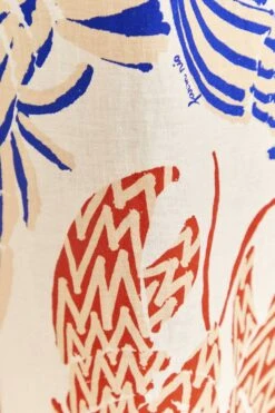 Farm Rio Off-White Mixed Lobsters Jumpsuit -Farm Rio 313681 05