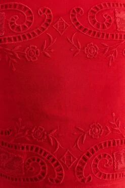 Farm Rio Red Lace Blouse -Farm Rio 313682 05