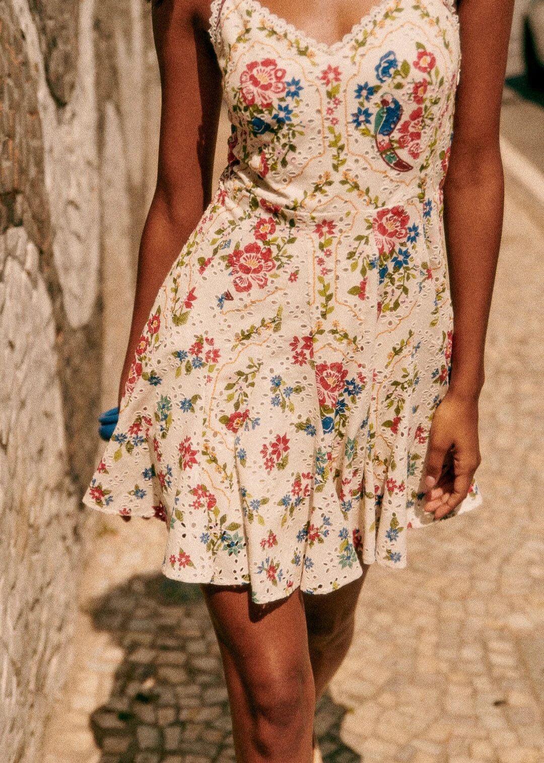 Farm Rio Romantic Garden Daniela Short Dress 3 Farm Rio Romantic Garden Daniela Short Dress - Image 3