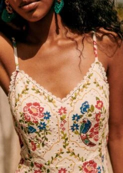 Farm Rio Romantic Garden Daniela Short Dress 9 Farm Rio Romantic Garden Daniela Short Dress -Farm Rio 313774 05