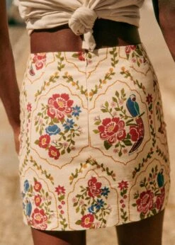 Farm Rio Romantic Garden Malia Mini Skirt 5 Farm Rio Romantic Garden Malia Mini Skirt -Farm Rio 313776 03