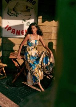 Farm Rio Mandacaru Floral Black Sakura Midi Skirt -Farm Rio 313789 03 d2c34197 d61f 4460 92cd da93adbea162