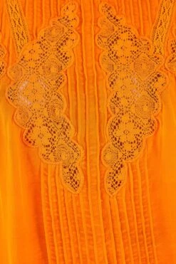 Farm Rio Orange Lace Blouse -Farm Rio 314469 05