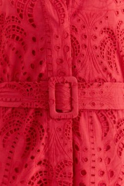 Farm Rio Red Palm Tree Mini Dress -Farm Rio 314488 05