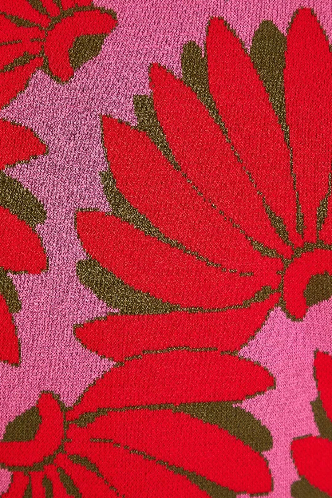 Farm Rio Pink Copacabana Knit Sweater 5 Farm Rio Pink Copacabana Knit Sweater - Image 5