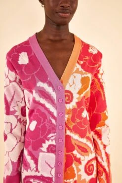 Farm Rio Mixed Tropical Groove Cardigan Dress 7 Farm Rio Mixed Tropical Groove Cardigan Dress -Farm Rio 315710 03