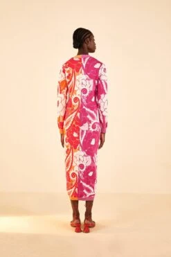Farm Rio Mixed Tropical Groove Cardigan Dress 8 Farm Rio Mixed Tropical Groove Cardigan Dress -Farm Rio 315710 04