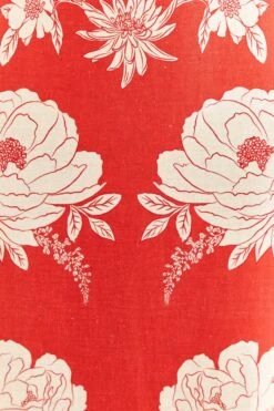 Farm Rio Pink Soft Garden Halter Neck Midi Dress -Farm Rio 315958 06