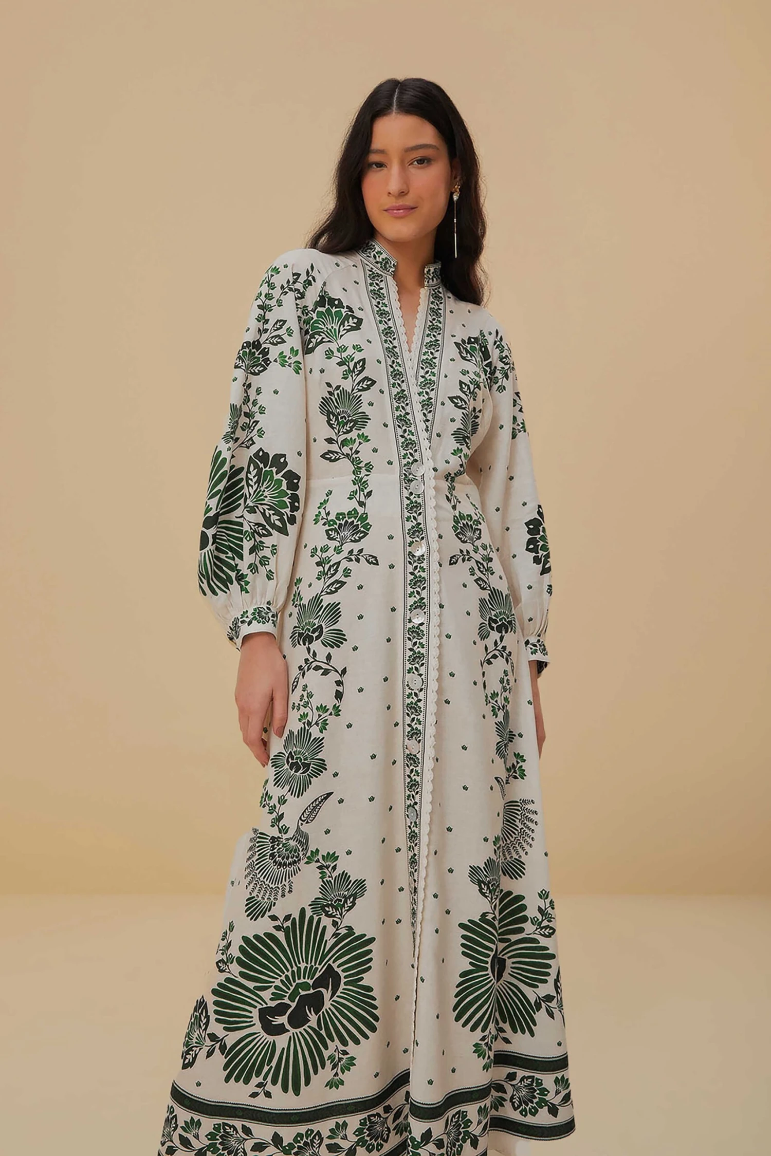 Forest Soul Off-White Maxi Dress 1 Forest Soul Off-White Maxi Dress