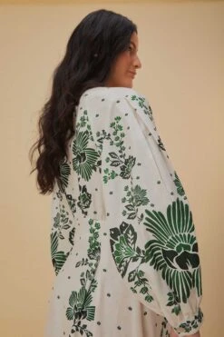 Forest Soul Off-White Maxi Dress 10 Forest Soul Off-White Maxi Dress -Farm Rio 321023 03