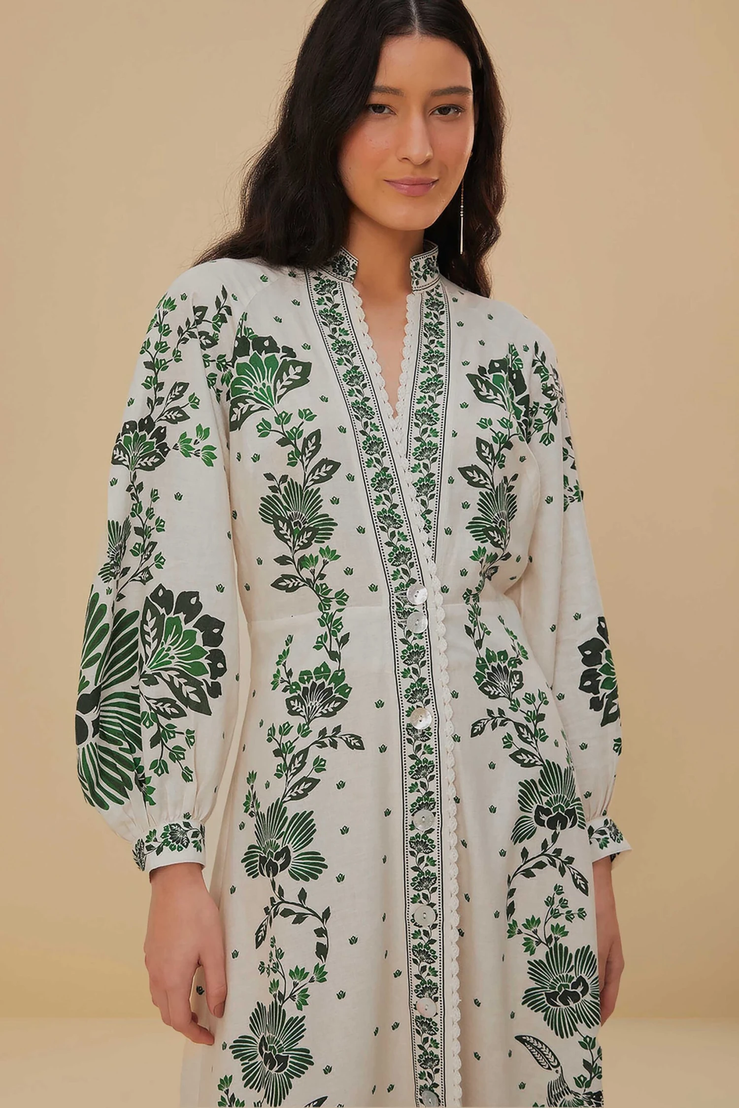 Forest Soul Off-White Maxi Dress 5 Forest Soul Off-White Maxi Dress - Image 5