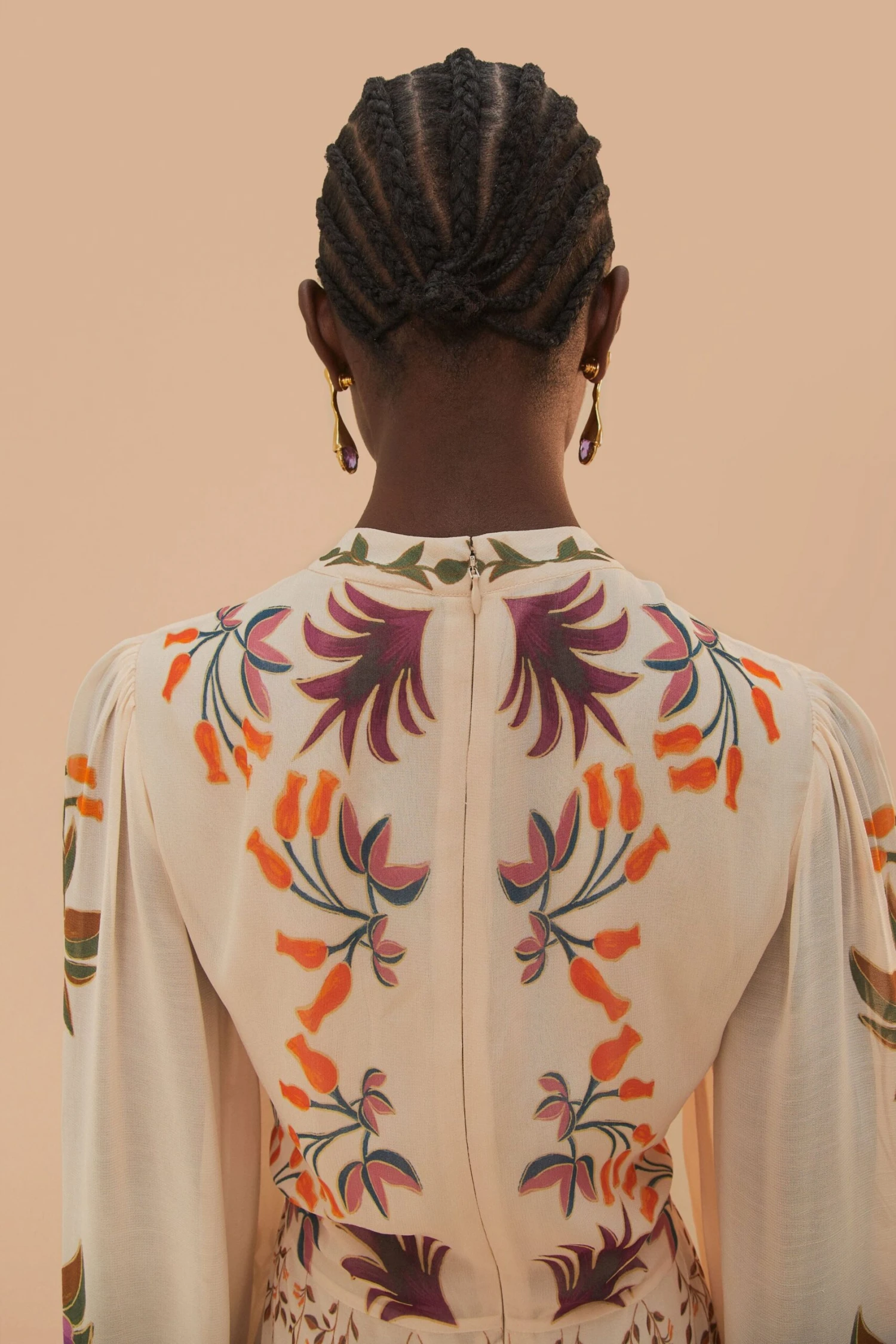 Cream Winter Garden Ruffle Maxi Dress 5 Cream Winter Garden Ruffle Maxi Dress - Image 5