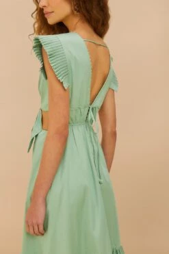 Light Green Butterfly Cut-Out Midi Dress -Farm Rio 331949 05 c2f3b306 c1db 4e3f aa2c af5dde21641f