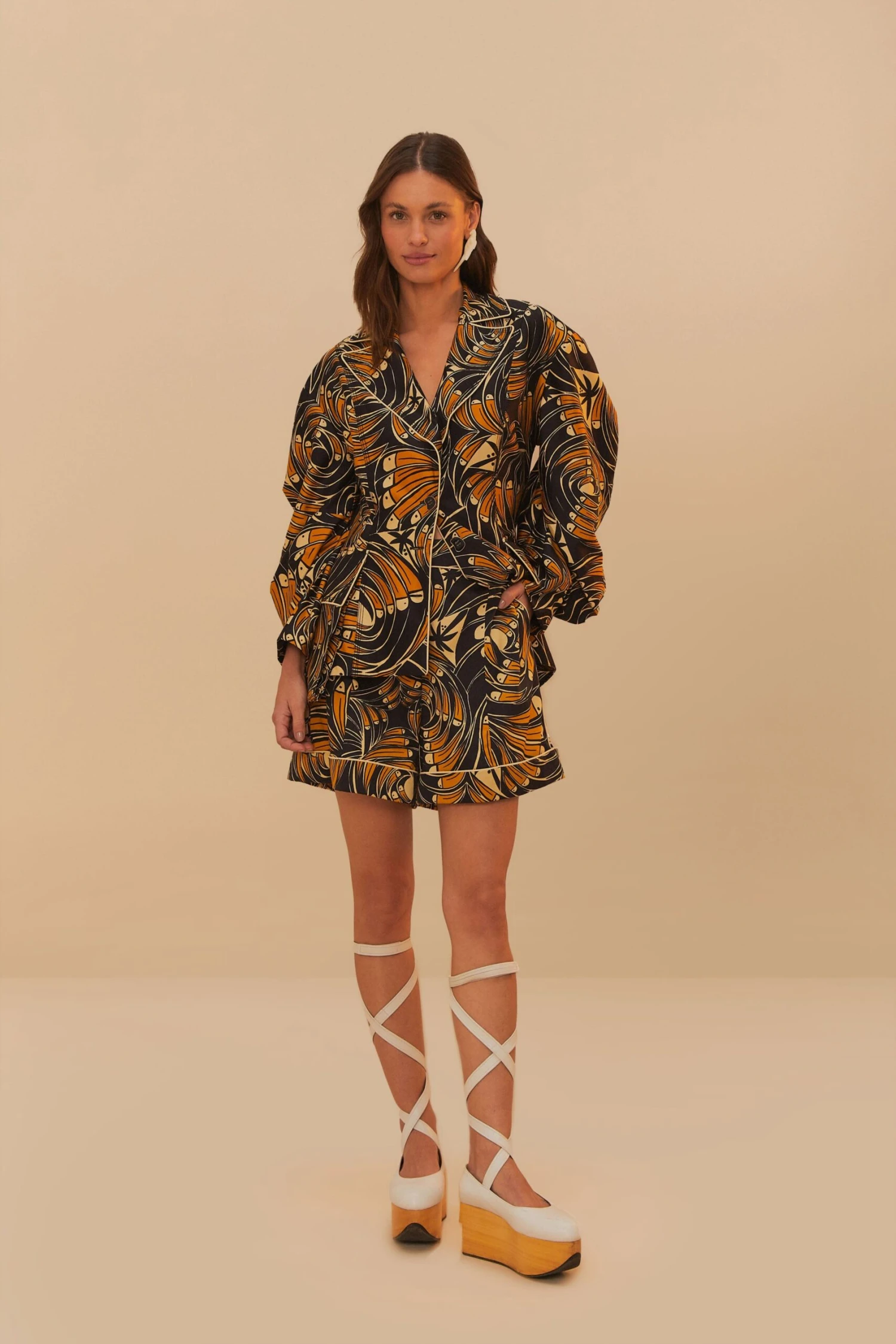 BlackToucan Spirals Shorts 3 BlackToucan Spirals Shorts - Image 3