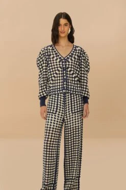 Blue & White Crochet Pants 7 Blue & White Crochet Pants -Farm Rio 332339 03 b5e466ae 7c59 4aaa 8b57 2322007b9f5b