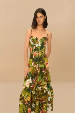 Multicolor Botanical Forest LENZING™ ECOVERO™ Euroflax™ Midi Skirt 7 Multicolor Botanical Forest LENZING™ ECOVERO™ Euroflax™ Midi Skirt -Farm Rio 332699 03 6e681761 8a74 416f b29b 93d3b8fe20ce