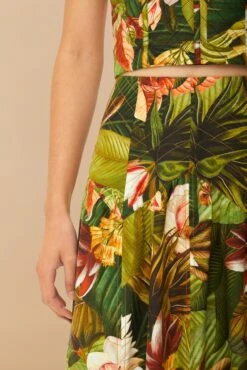 Multicolor Botanical Forest LENZING™ ECOVERO™ Euroflax™ Midi Skirt 9 Multicolor Botanical Forest LENZING™ ECOVERO™ Euroflax™ Midi Skirt -Farm Rio 332699 05 7174a015 c4b8 4e0c b3d2 c27dbe87d742