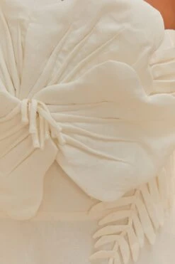 Off-White Garden LENZING™ ECOVERO™ Euroflax™ Midi Dress -Farm Rio 332746 05