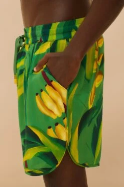 Green Banana Aquarela LENZING™ ECOVERO™ Viscose Shorts -Farm Rio 332997 04