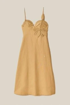 Sand 3D Flower Bodice Midi Dress 7 Sand 3D Flower Bodice Midi Dress -Farm Rio 333875 04 453ae628 c874 4a3b beb5 89217d69a069