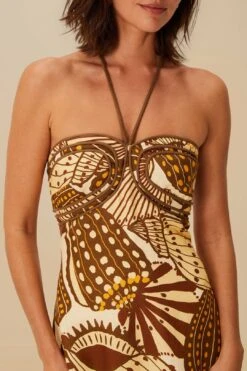 Sand Shell Mix Euroflax™ Premium Linen Maxi Dress -Farm Rio 335818 03 4b379e56 42de 4a3b be48 0e2c5b18059d